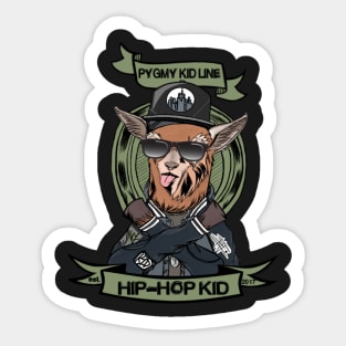 Hip-Hop Kid Sticker